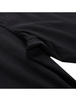 Pánské kalhoty s impregnací a odepínatelnými noh. ALPINE PRO NESC black