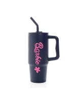 BARBIE - tmavě modrý cestovní termohrnek 900 ml BARBIE - tmavě modrý cestovní termohrnek 900 ml