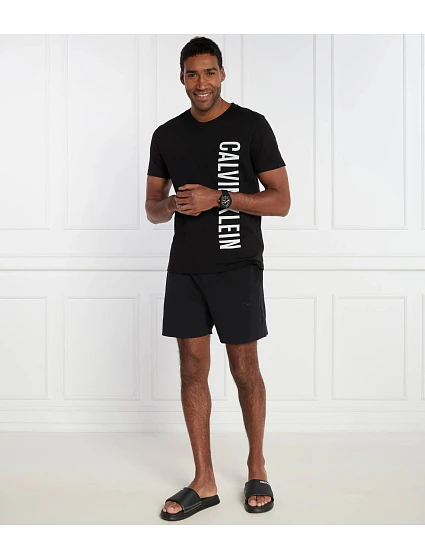Pánské plážové tričko model 19509068 BEH černé - Calvin Klein