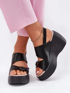 Bota na klínech  model 213459 Step in style