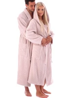 Unisex župan Athena 2116 oříšek - Vestis