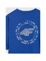 Pánské tričko oversize s potiskem 4F 4FWAW25TTSHM2403-36S