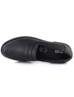 Kožené polobotky Jezzi černé SFY25128
