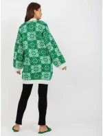 Dámský svetr LC SW model 17655253 bílý zelený - FPrice