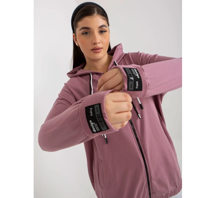 Mikina RV BL 8277.28 tmavě růžová