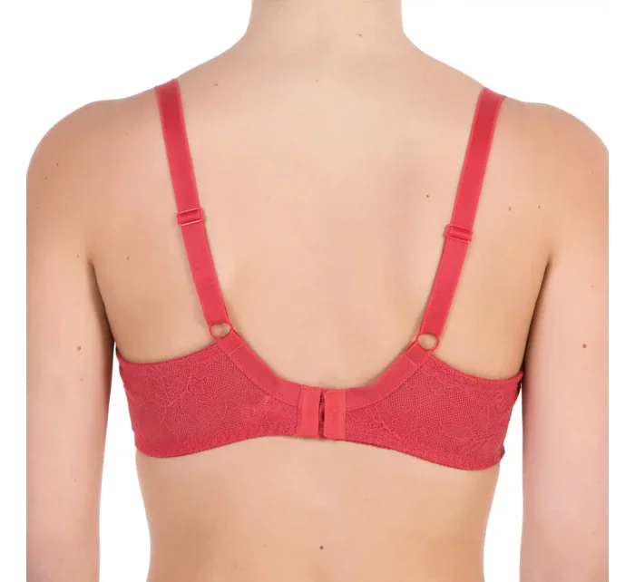 Dámská vyztužená podprsenka Chiara 20115 červená - Selmark