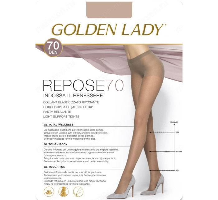 Punčochové kalhoty 70 DEN  LADY model 2598184 - Golden Lady
