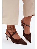 Sandály na podpatku model 229714 Step in style Sandály na podpatku model 229714 Step in style