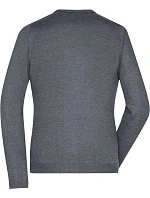 Daiber JN 660 Dámský pletený cardigan s výstřihem do V 02.0660 grey heather Daiber JN 660 Dámský pletený cardigan s výstřihem do V 02.0660 grey heather