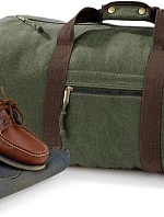 Quadra QD 613 Vintage plátěná cestovní taška 51.D613 vintage military green