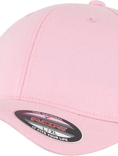 Flexfit 6277 6 Panelová kšiltovka Flexfit Wooly Combed 55.6277 pink