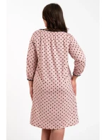 Italská móda Margo r.3/4 barva:print/pink