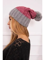 Paris fleecová čepice K212 tmavě model 18750057 - K-Fashion Paris fleecová čepice K212 tmavě model 18750057 - K-Fashion