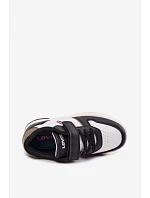 Dětské tenisky na suchý zip LEVI'S KICK SE VIRV0152S Bílomodré Dětské tenisky na suchý zip LEVI'S KICK SE VIRV0152S Bílomodré