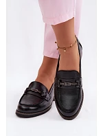 Dámské kožené mokasiny Vinceza 18132 Černé Dámské kožené mokasiny Vinceza 18132 Černé