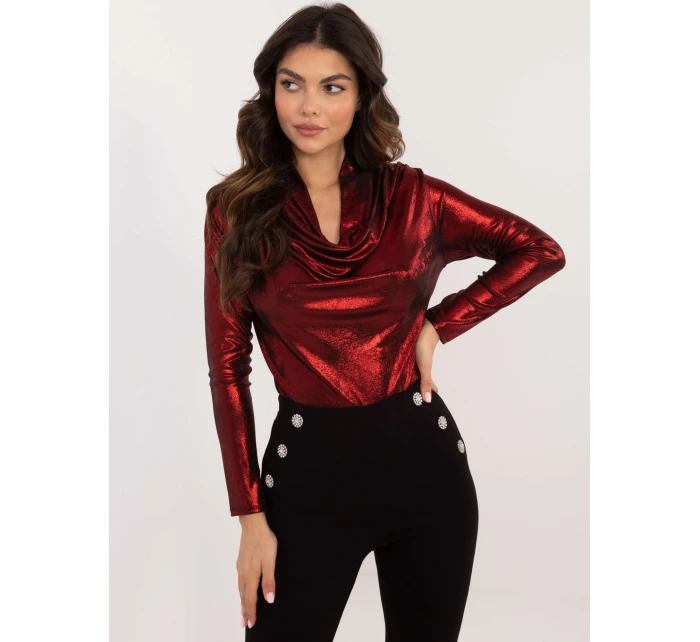 Halenka DHJ BZ 15268.30 tmavě červená