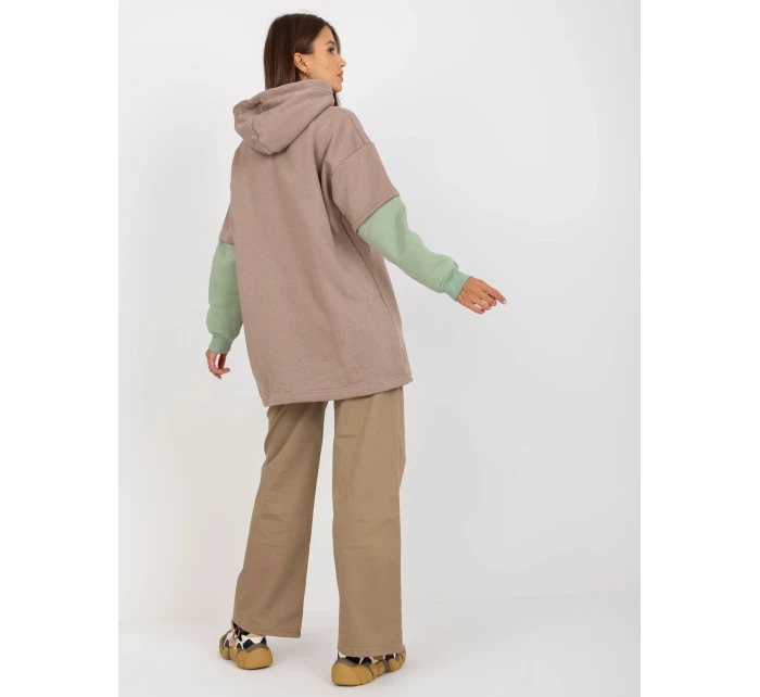 Mikina RV BL 8232.27X tmavě lila