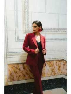 S417 Blejzr s laclem - kaštanový