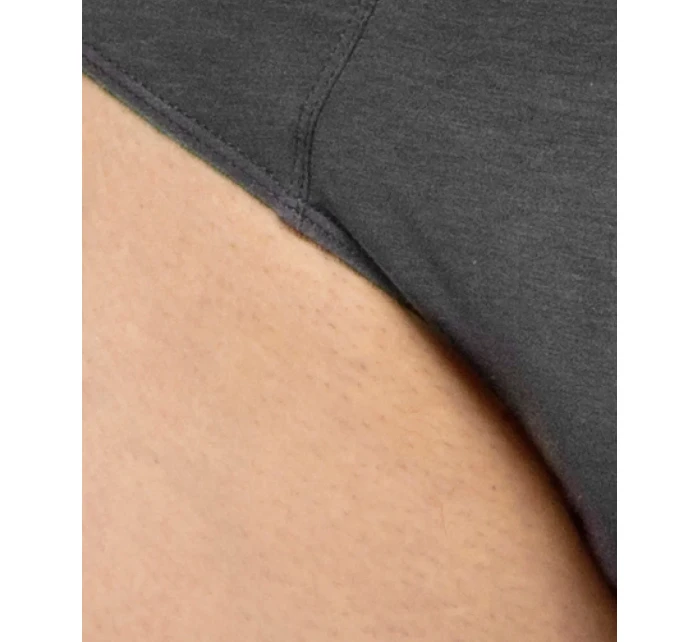 Pánské slipy z model 19960908 bavlny 2Pack tmavě šedé - Atlantic