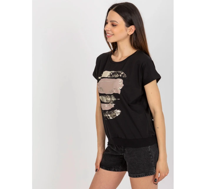 Dámské tričko RV BZ model 21196091 černé - FPrice