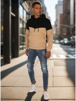 Pánská základní mikina s kapucí černá Dstreet model 21985911 - FashionStreet