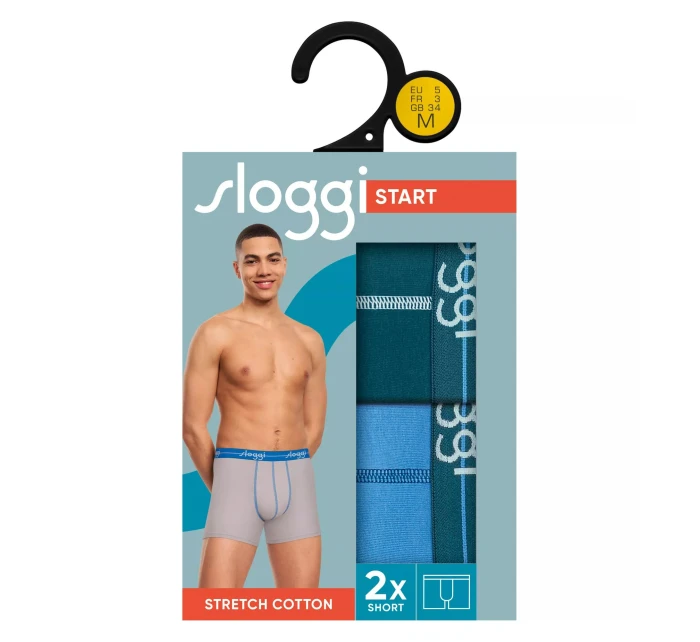 sloggi men Start Short C2P box - MULTIPLE COLOURS 17 - SLOGGI MULTIPLE COLOURS 17 - SLOGGI