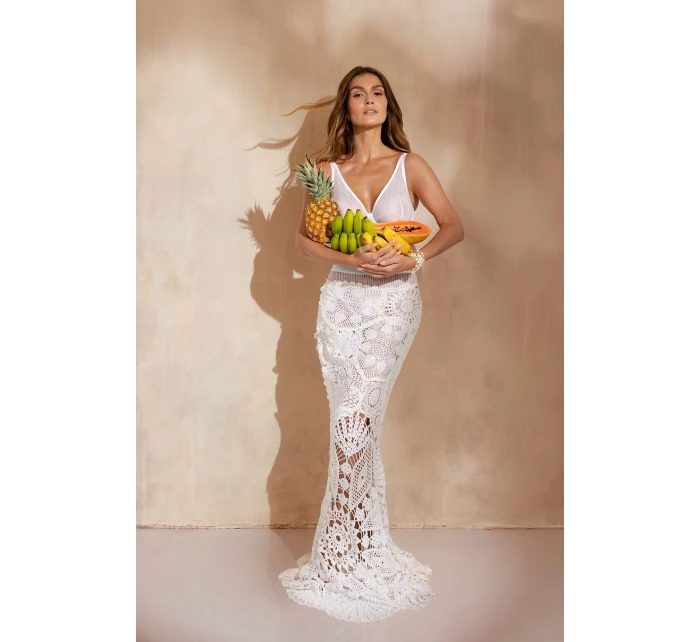 Spodní díl bikin Kinga B-1215/2 Lou Light White S-2XL Spodní díl bikin Kinga B-1215/2 Lou Light White S-2XL