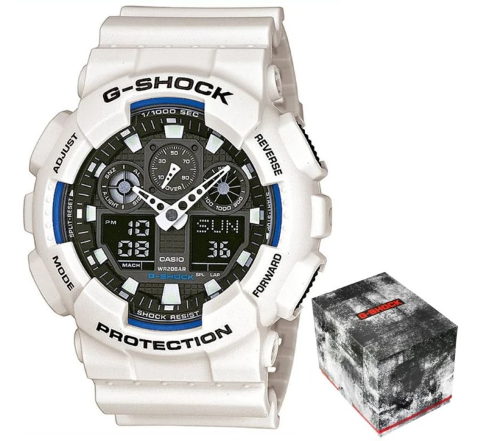 Pánské hodinky CASIO G-SHOCK GA-100B-7AER + krabice Pánské hodinky CASIO G-SHOCK GA-100B-7AER + krabice