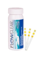 TESTOVACÍ PROUŽKY KVALITY VODY V BAZÉNU FLOW CLEAR 50KS