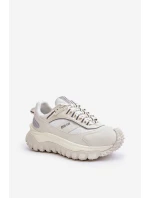 Dámské Kožené Tenisky Na Platformě Big Star model 21671508 HIPOLY SYSTEM Bílé - Big Star Shoes Dámské Kožené Tenisky Na Platformě Big Star model 21671508 HIPOLY SYSTEM Bílé - Big Star Shoes