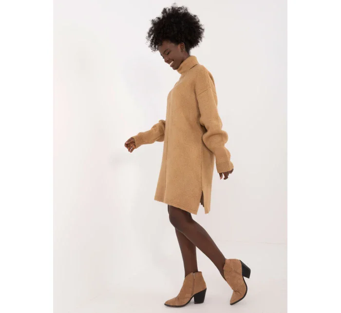 Sukienka BA SK model 20301558 camelowy - FPrice
