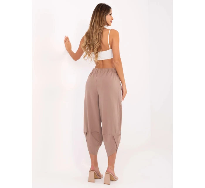 Spodnie dresowe RV DR model 21320072 ciemny bezowy - FPrice Spodnie dresowe RV DR model 21320072 ciemny bezowy - FPrice