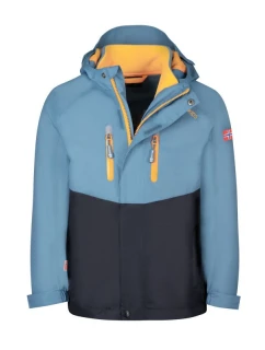 Dětská nepromokavá bunda 3 v 1 Kids 3v1 Jacket winter blue model 21810329 - Trollkids