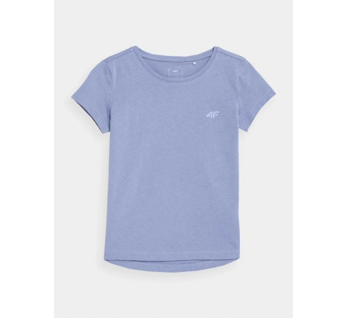 Dívčí tričko ze 100% bavlny 4F Junior