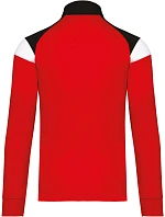 Kariban ProAct PA 387 Tréninková mikina s 1/4 zipem 20.P387 sporty red/black Kariban ProAct PA 387 Tréninková mikina s 1/4 zipem 20.P387 sporty red/black