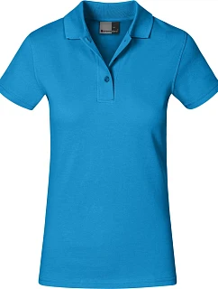 Dámské piqué polo "Superior" 40. turquoise model 22440737 - Promodoro
