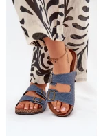 Dámské Pantofle Na Platformě S Přezkami model 21704354 - EVENTO