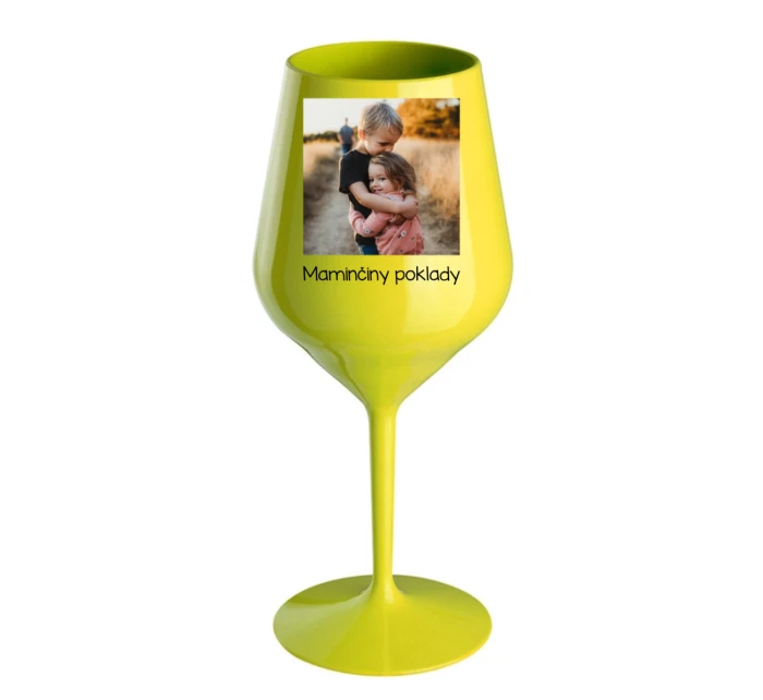 Personalizovaná nerozbitná sklenice s fotografií 