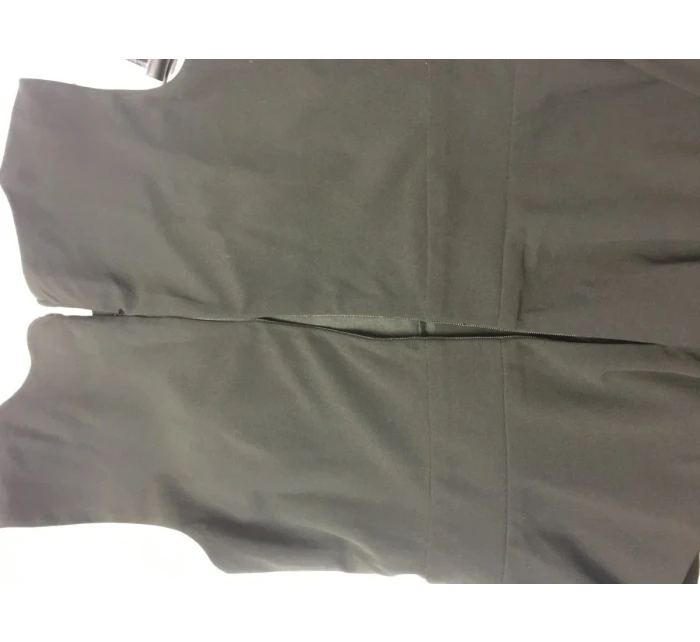 EMAMODA dámské šaty bez rukávů černé - Černá / S - YNS