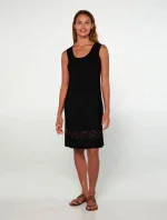 Jednoduché šaty bez rukávů 20515 - Vamp