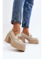 Polobotky na podpatku  model 192289 Step in style