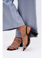 Sandály na podpatku  model 225208 Step in style