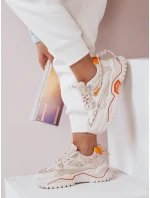 Dámské béžové tenisky ORIS FashionStreet ZY0098