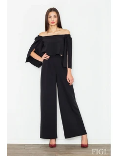Dámský overal M539 black - FIGL