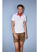 JN 715 Dámské piqué polo v  stylu lime green white model 22488643 - Daiber