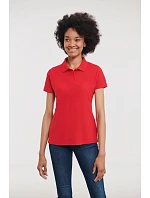 Dámské piqué polo 10. bright royal model 22473655 - Russell Athletic Dámské piqué polo 10. bright royal model 22473655 - Russell Athletic