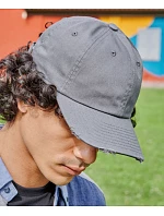 Atlantis Headwear Dad Hat Destroyed-S 6 panelová baseballová kšiltovka 33.0243 dark grey Atlantis Headwear Dad Hat Destroyed-S 6 panelová baseballová kšiltovka 33.0243 dark grey