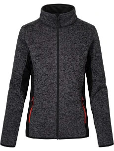 Promodoro 7705 Dámská pracovní pletená fleecová bunda 40.7705 heather graphite