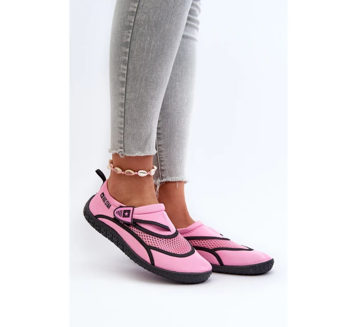 Dámská obuv do vody růžová Big Star NN274A804 Dámská obuv do vody růžová Big Star NN274A804