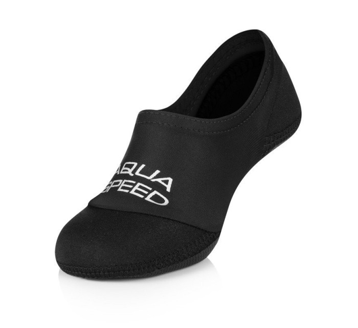 AQUA SPEED Ponožky na plavání Neo Black Pattern 07